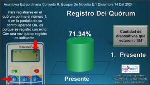 Votación por control Mega Impacto