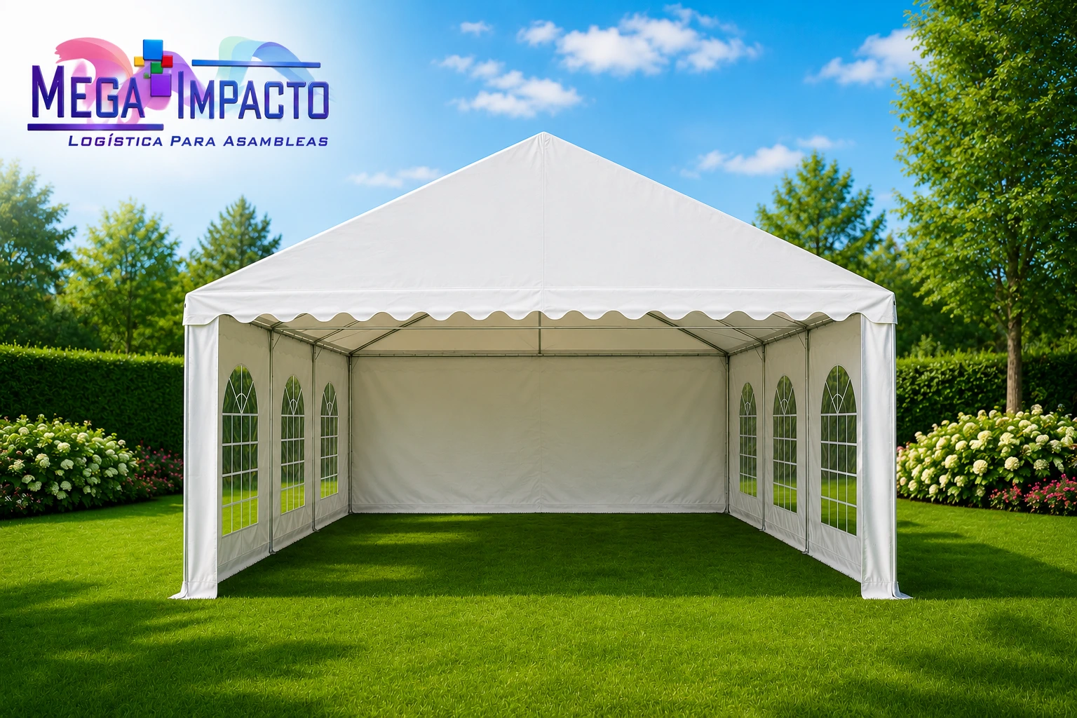 Unidad Carpa de 6X 6 Para Asambleas de propiedad horizontal