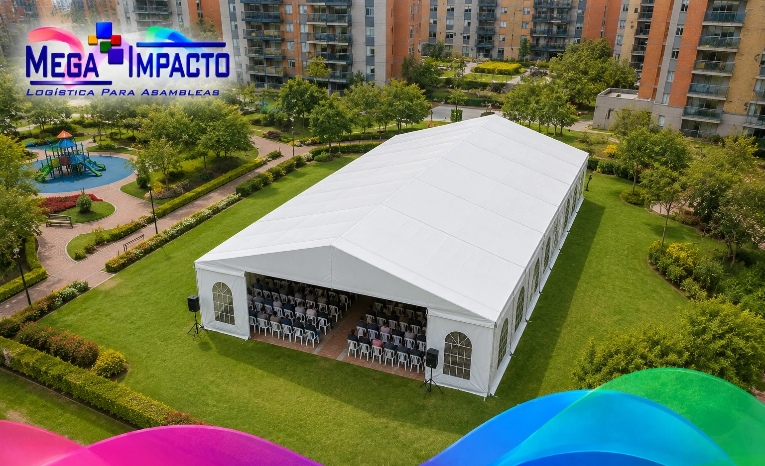 Hangar para asambleas - Mega Impacto
